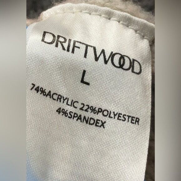 Driftwood Pink / Red / Gray Fair Isle Multicolor Patterned Sweater - Picture 4 of 4